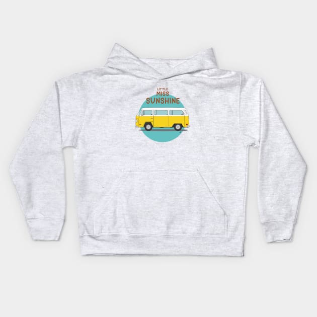 A good movie: little miss sunshine Kids Hoodie by atizadorgris